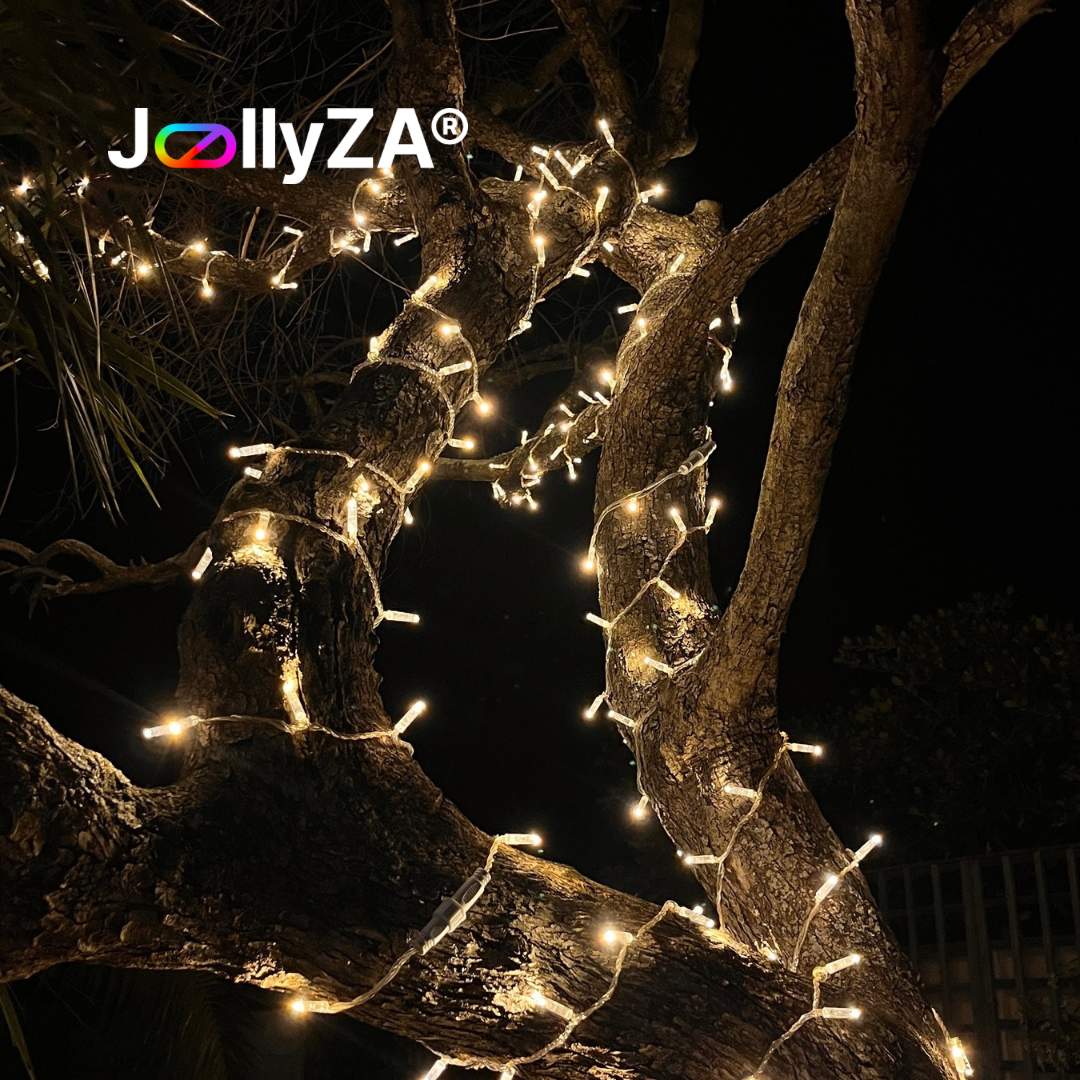 10m Warm White Heavy-Duty LED String Lights