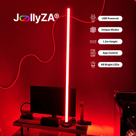 1.2m RGB Smart Floor Music Lamp Light