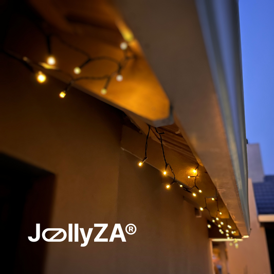 10M Solar Outdoor String Lights (Warm White)