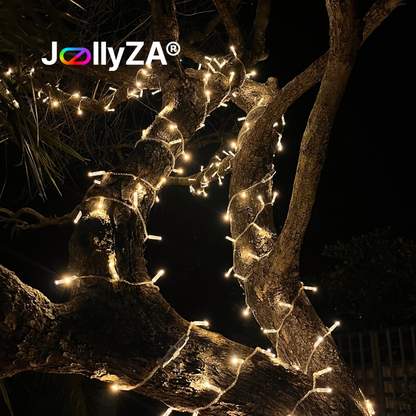 10m Warm White Heavy-Duty LED String Lights