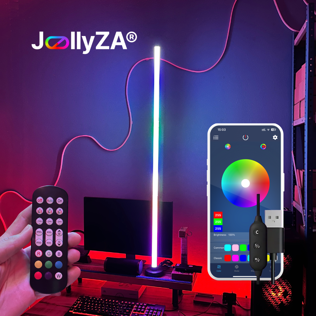 1.2m RGB Smart Floor Music Lamp Light