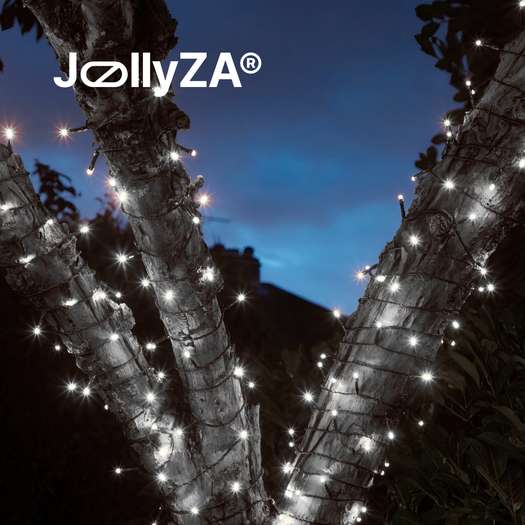 20M Twinkling White Outdoor String Lights (EU Plug)