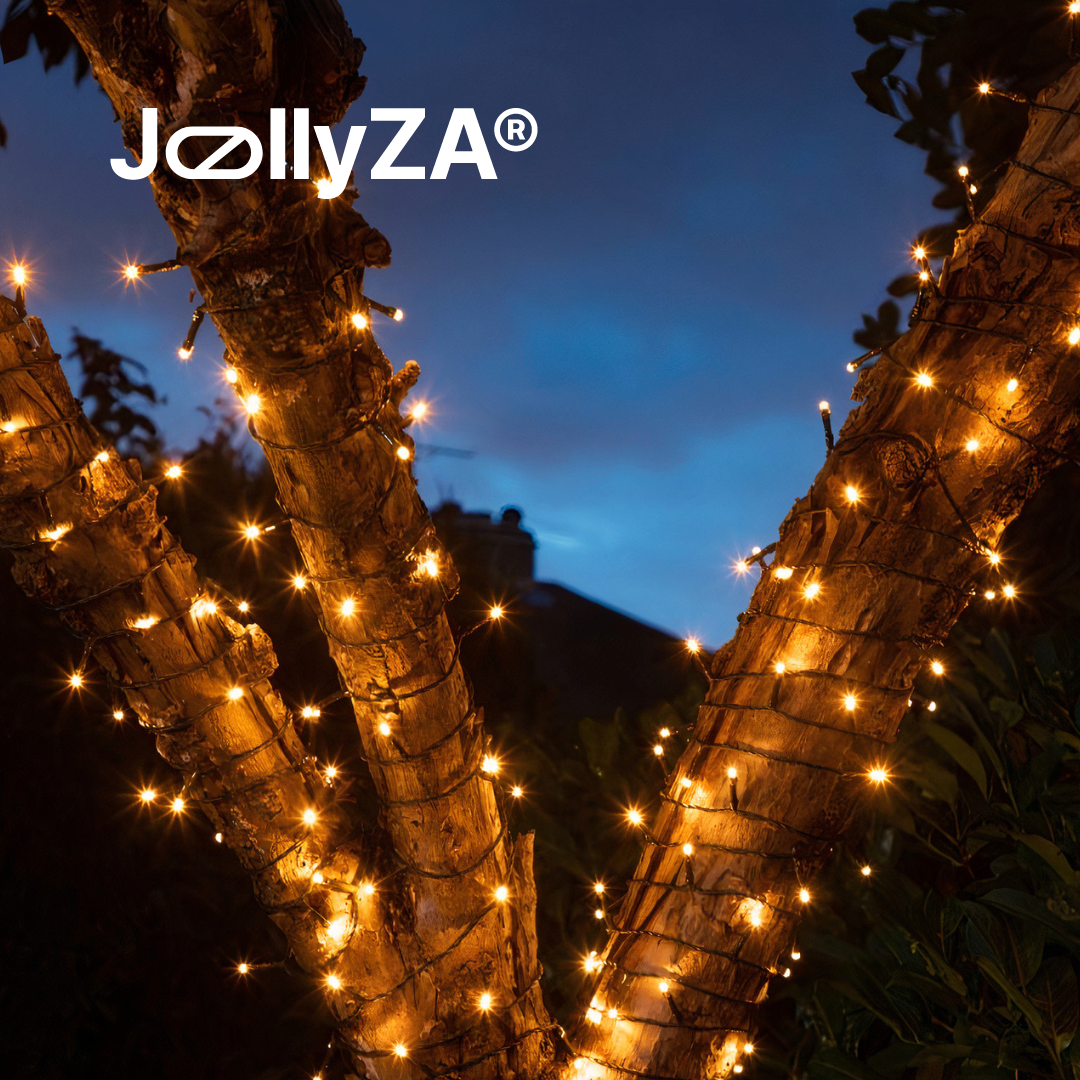 20M Twinkling Warm White Outdoor String Lights (EU Plug)