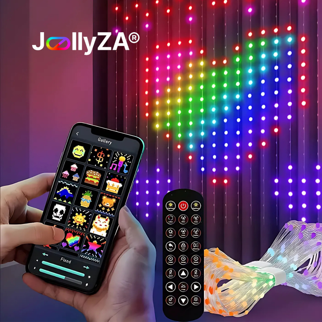 3m x 3m LED RGB Smart Fairy Curtain Light