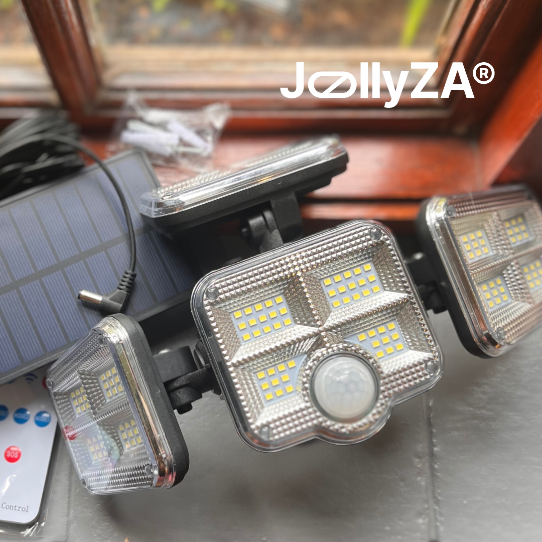 4-Part Solar Motion Sensor Spot Light