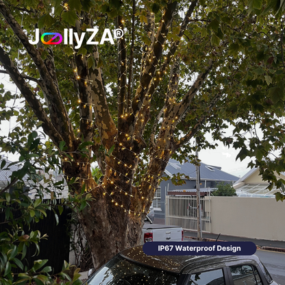 10m Warm White Heavy-Duty LED String Lights