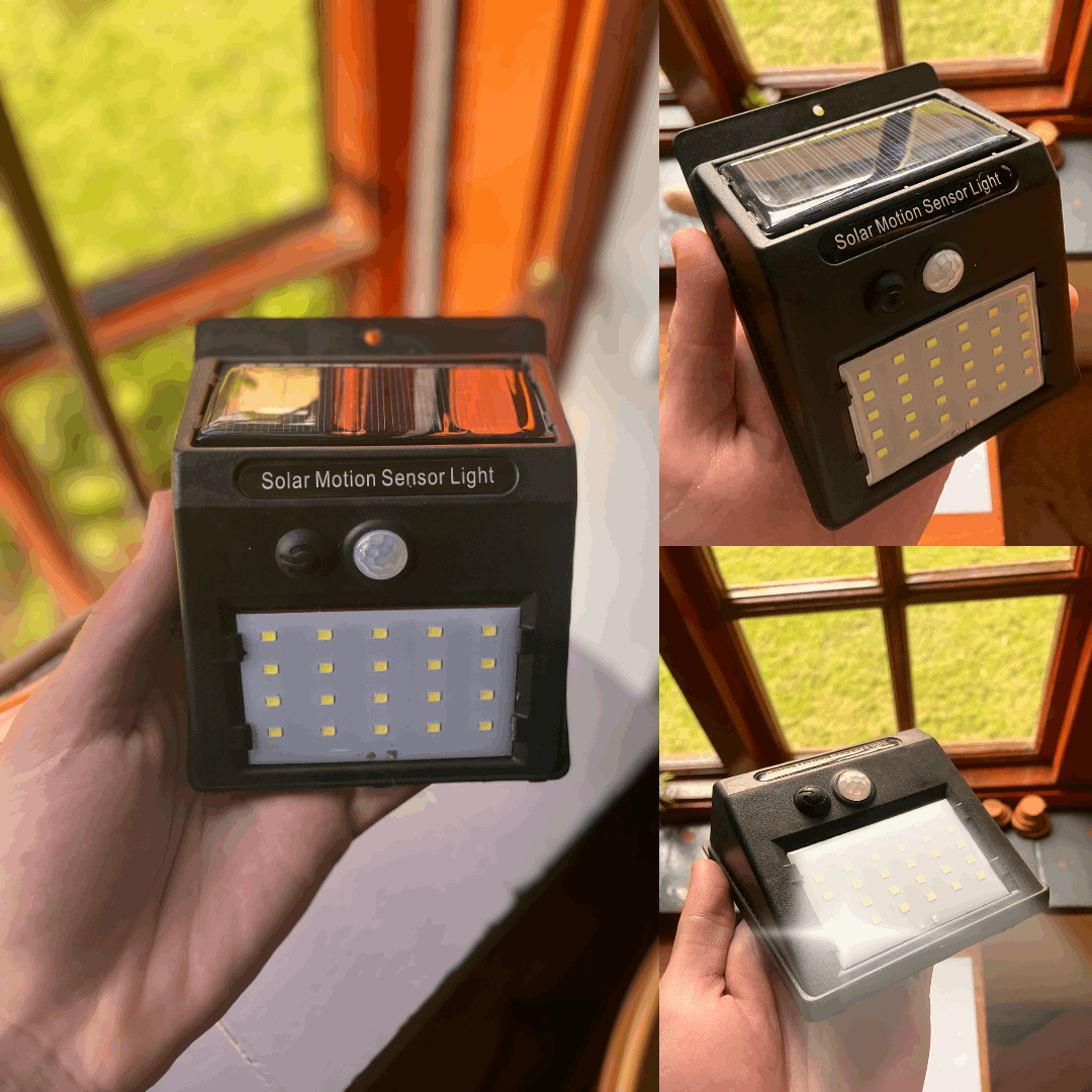 01 | SolarGlow Solar LED Wall Light